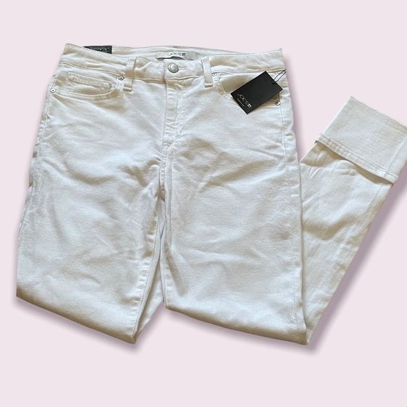 Joe’s - Cuff Crop Flawless White Jeans - sizes 28 - Picture 3 of 6